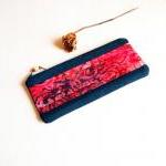 Red Pink Bridal Clutch Or Bridesmaid Clutch,..