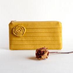 Mustard Bridal Pouch Or Br..